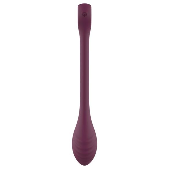 Glam - oplaadbare, waterdichte buigbare G-spot vibrator (paars)