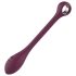Glam - oplaadbare, waterdichte buigbare G-spot vibrator (paars)