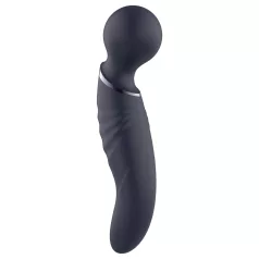 Glam - dubbele wandvibrator (donkergrijs)