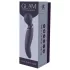Glam - dubbele wandvibrator (donkergrijs)