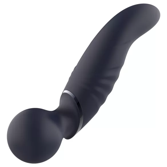 Glam - dubbele wandvibrator (donkergrijs)