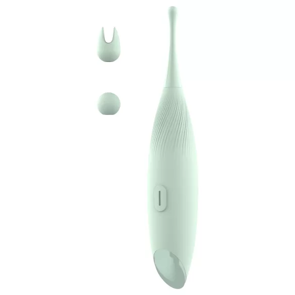 Glam - puntvormige clitorisvibrator (groen)