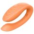 Glam - Oplaadbare duo-vibrator met afstandsbediening (oranje)