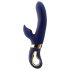 Dream Toys Atropos - oplaadbare verwarmde vibrator (blauw)