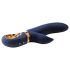 Dream Toys Atropos - oplaadbare verwarmde vibrator (blauw)
