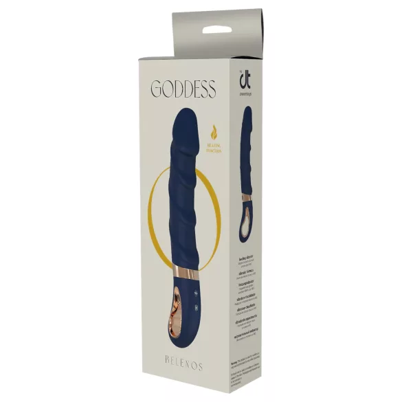 Goddess Belenos - verwarmende G-punt vibrator (blauw)