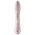 Vivre Coco - oplaadbare vibrator met clitorisstimulator (roze)