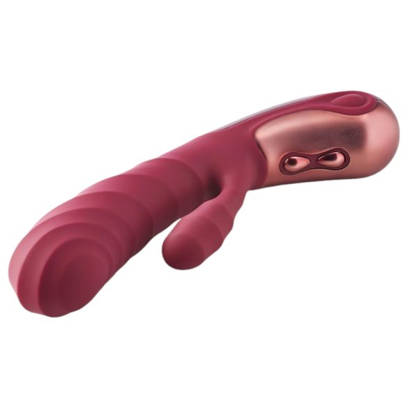 Dinky Jimmy K. Duo - oplaadbare, clit-staafvibrator (rood)