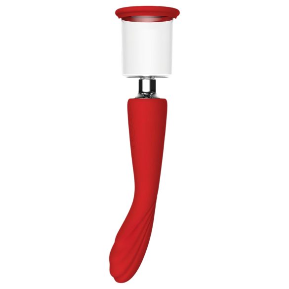 Red Revolution Georgia - G-spot vibrator en vaginapomp (rood)