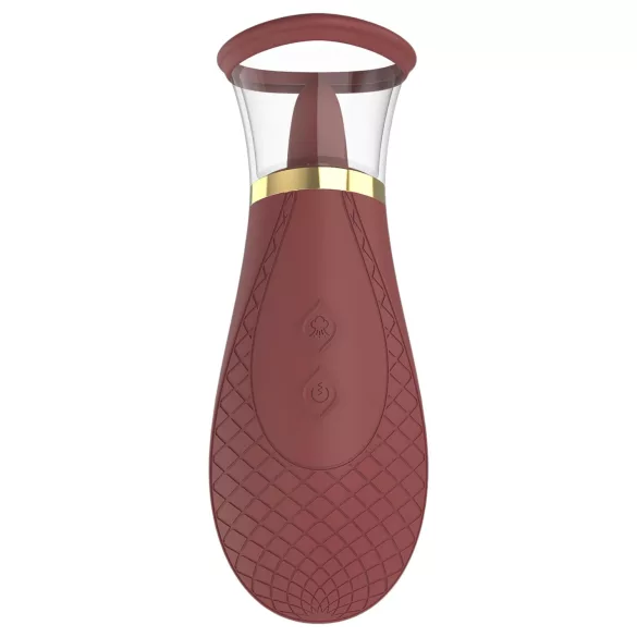 Dreamtoys Roxy - zuigende vibrerende clitorisstimulator - bordeaux