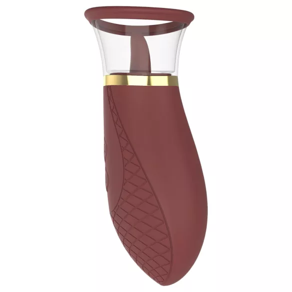 Dreamtoys Roxy - zuigende vibrerende clitorisstimulator - bordeaux