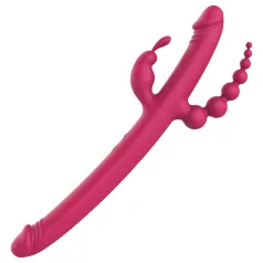   Dreamtoys - Vibrator voor vagina en clitoris - Oplaadbaar, 4 armen - Roze