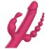 Dreamtoys Anywhere Pleasure Vibe - oplaadbare 4-armige vibrator (roze)