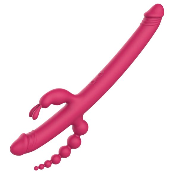 Dreamtoys Anywhere Pleasure Vibe - oplaadbare 4-armige vibrator (roze)