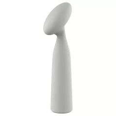 Nude Luna - mini wand vibrator - oplaadbaar - grijs