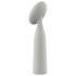 Naakte Luna - oplaadbare mini-wand vibrator (grijs)