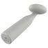 Naakte Luna - oplaadbare mini-wand vibrator (grijs)