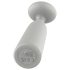 Naakte Luna - oplaadbare mini-wand vibrator (grijs)
