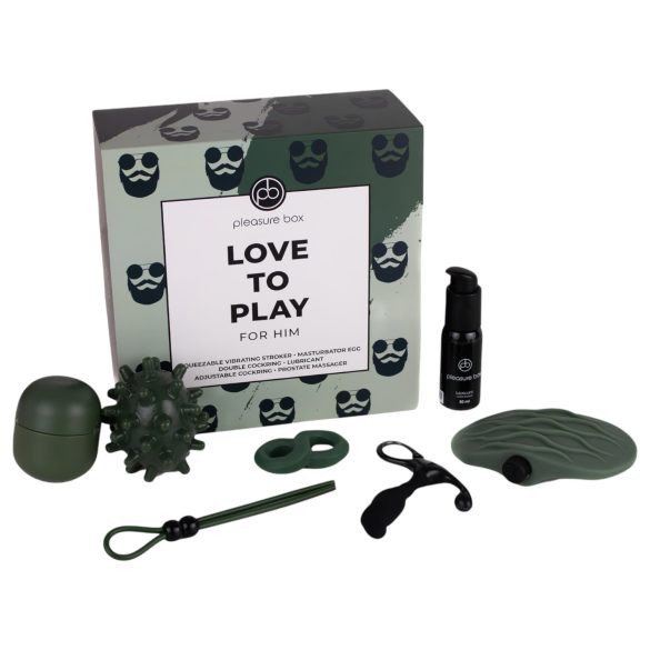 Pleasure Box Love to Play - Masturbator Set - 6-delig