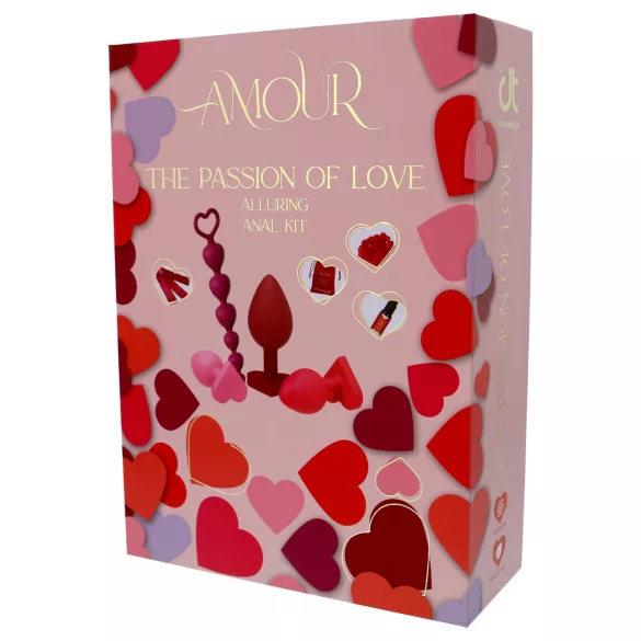 Dreamtoys Amour - anale trainingscadeauset (rood)
