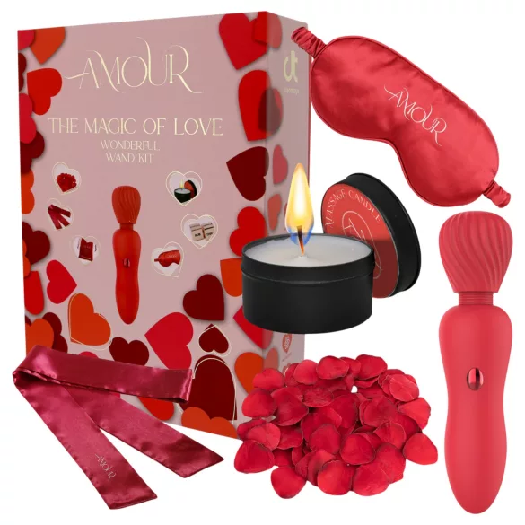 Dreamtoys Amour - wandvibrator set (rood)