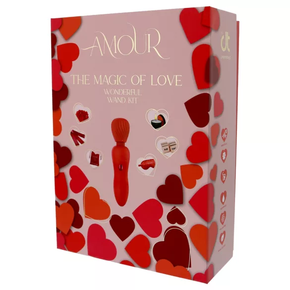 Dreamtoys Amour - wandvibrator set (rood)