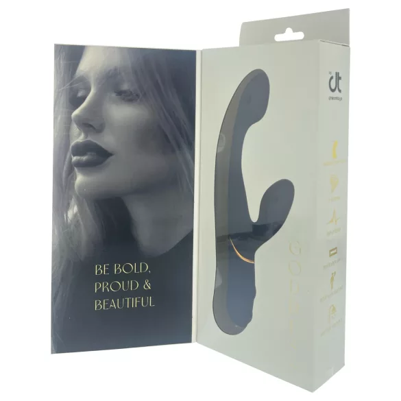 Goddess - knikkende partner-vibrator (donkerblauw)