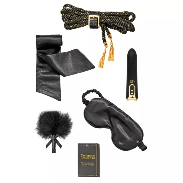 Guilty Pleasure Indulge - BDSM beginnerscadeauset (zwart)