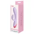 Dreamtoys Love Signal - vibrator met clitorisstimulator (paars)