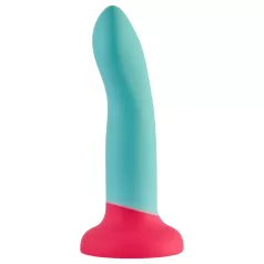   Dreamtoys Love Signal - tweekleurige siliconen dildo klein (blauw)
