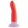 Dreamtoys Love Signal - tweekleurige siliconen dildo medium (rood)