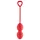 Dreamtoys - duo geisha ballen - siliconen - rood