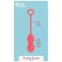 Dreamtoys - duo geisha ballen - siliconen - rood