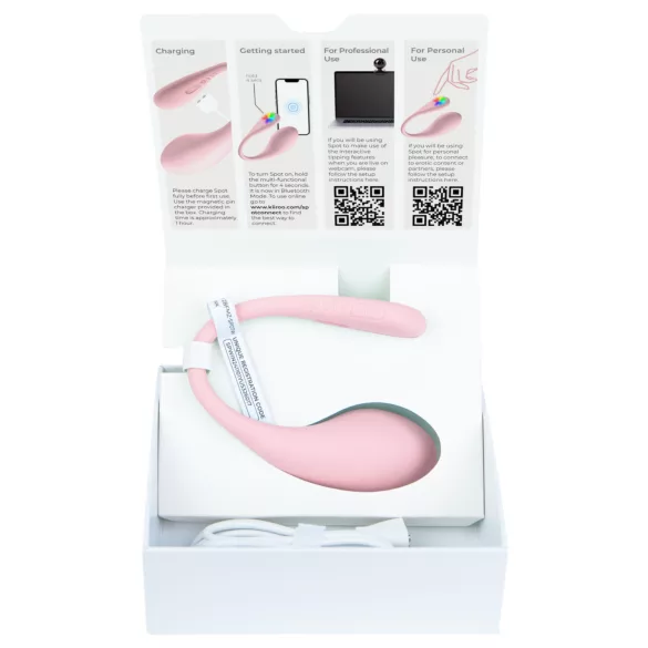 Kiiroo Spot - vibrerend eitje - siliconen - roze