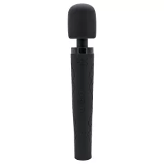 Pixey Deluxe Black Velvet - M wandvibrator (zwart)