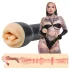 Kiiroo Feel Leigh Raven - kunstmond met gespleten tong (naturel)
