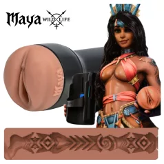   Kiiroo FeelMaya - levensechte kunstvagina‑masturbator (huidskleur)