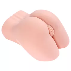   Kokos Hera - levensechte, torso kunstvagina en anus (huidskleurig)