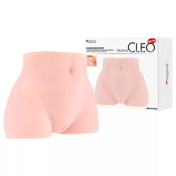 Kokos Cleo - levensechte, torso kunstvagina (huidskleur)