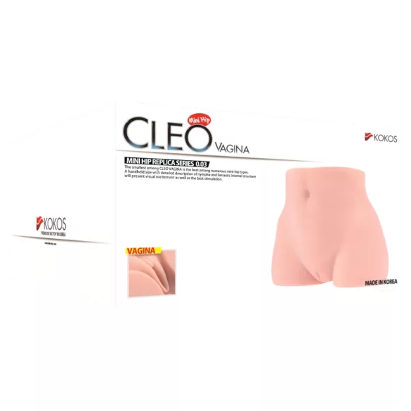 Kokos Cleo - levensechte, torso kunstvagina (huidskleur)