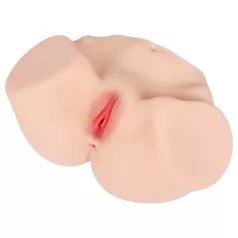   Kokos Maria - levensechte, torso kunstvagina en anus (huidskleurig)