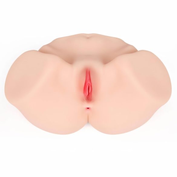 Kokos Maria - realistische torso masturbator - vagina en anus - huidskleur