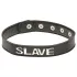 X-Play Slave - halsband voor bondage - verstelbaar - zwart