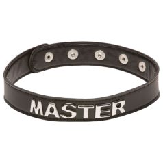 X-Play Master - BDSM halsband - verstelbaar - zwart