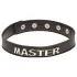 X-Play Master - BDSM halsband - verstelbaar - zwart