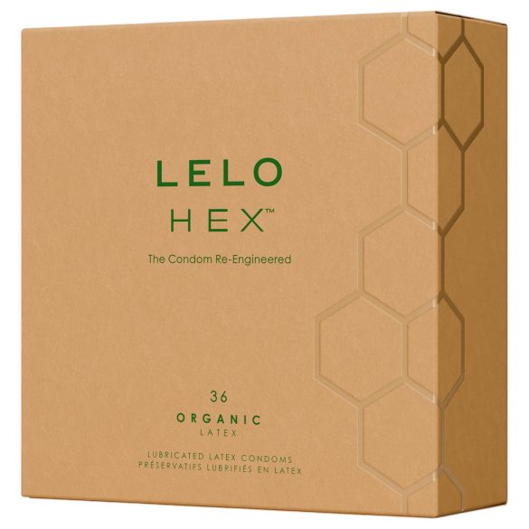 LELO Hex Organic - krachtige condooms (36 stuks)