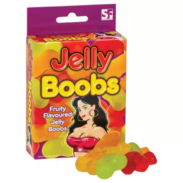 Jelly Boobs - gummiborsten - fruitsmaak (120 g)