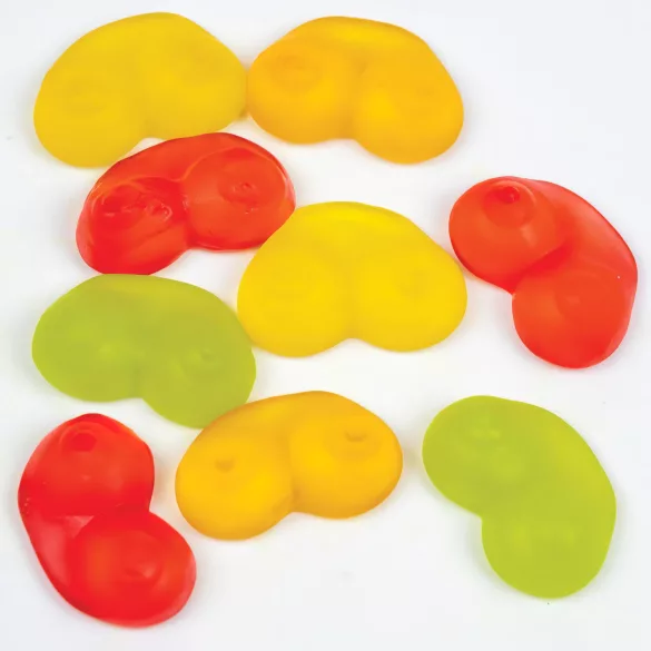 Jelly Boobs - gummiborsten - fruitsmaak (120 g)