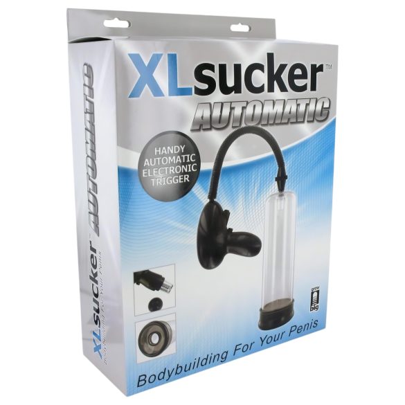 XLSUCKER - Automatische penis- en potentiepomp (doorzichtig)