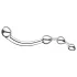 Njoy Fun Wand - dildo metaal - G-spot en anaal - zilver